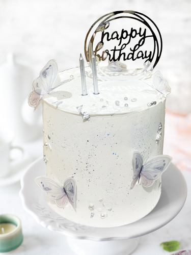 custom cake white chocolate